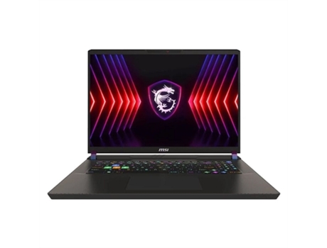 Laptop MSI 17HX-689 (1 TB SSD - 17 - Qwerty Español - 32 GB RAM - NVIDIA GeForce RTX 4080)