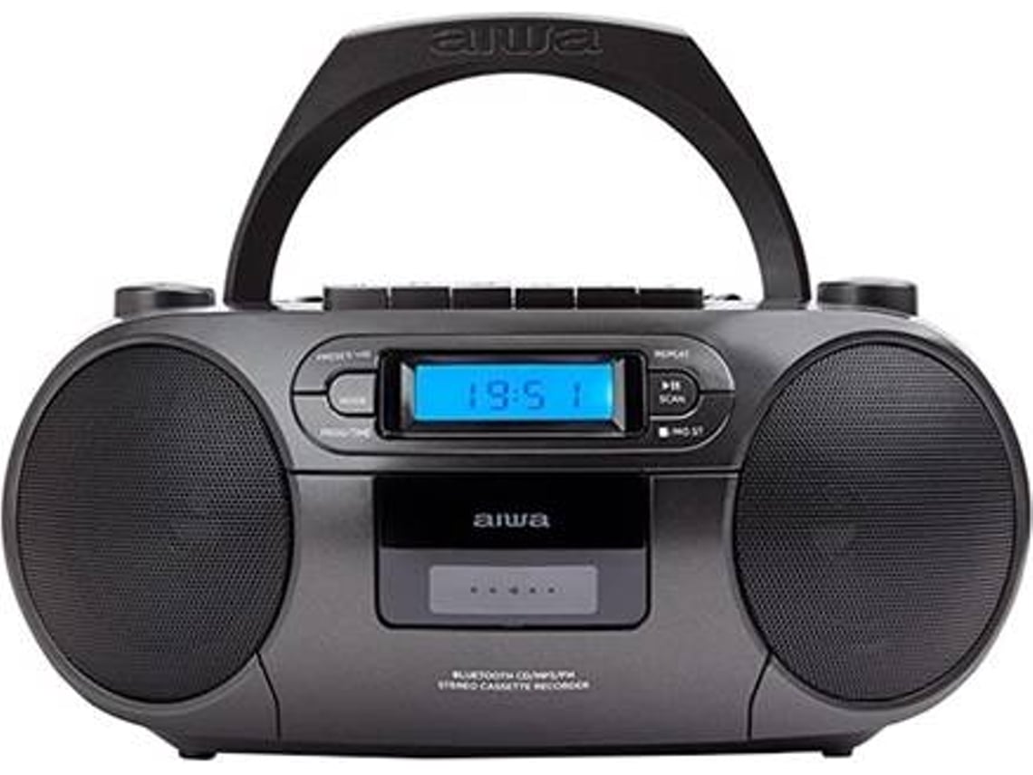 Radio Aiwa Boombox Bbtc 550bk Pr Wortenes