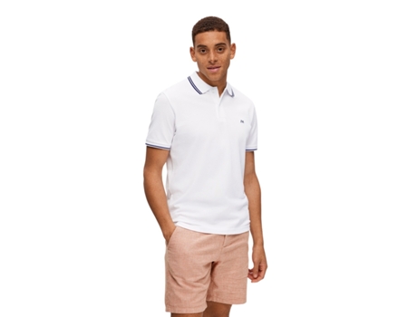 Polo para Homem SELECTED (M - Branco)