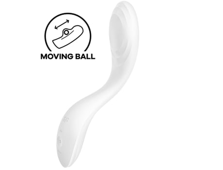 Satisfyer Rolling Pleasure Vibrador Punto G Blanco 1ud