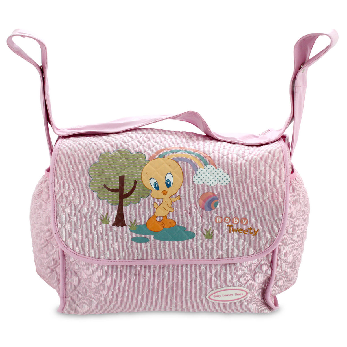 Bolso JUGAVI Baby Looney Tunes rosa grande