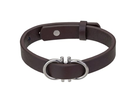 Brazalete de piel auténtica y acero inoxidable PHILIPP BLANC Christian 0,090,090,034 cm