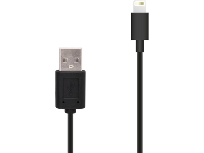 Muvit Cable Lightning USB (1 m) - Cables y adaptadores para móvil