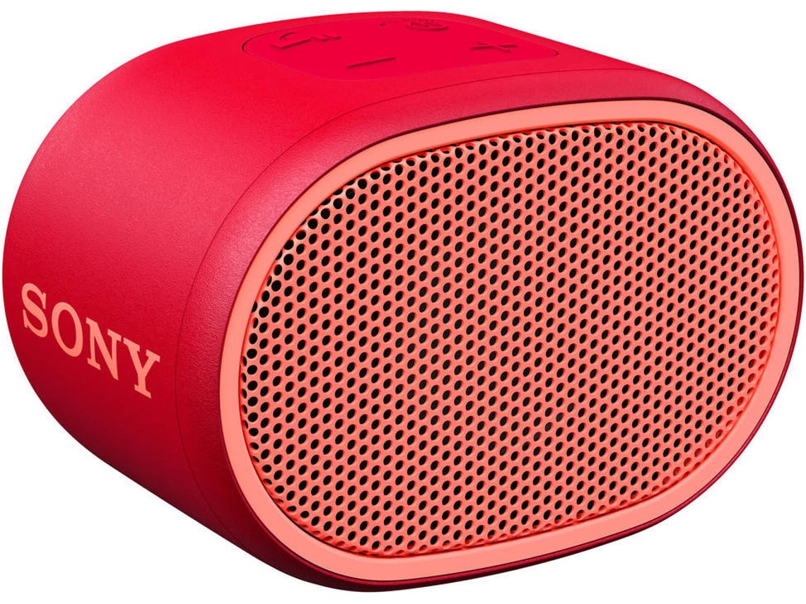 Minialtavoz Portátil Bluetooth SONY SRSXB01R rojo