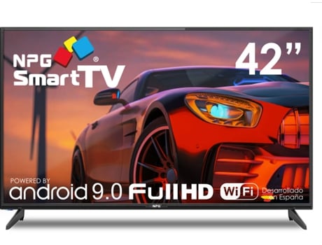 Tv Led 42″ full hd 1080p npg smart android 9.0 s430l42f 42 430l42f 2021 – 42” procesador quad dvbt2c