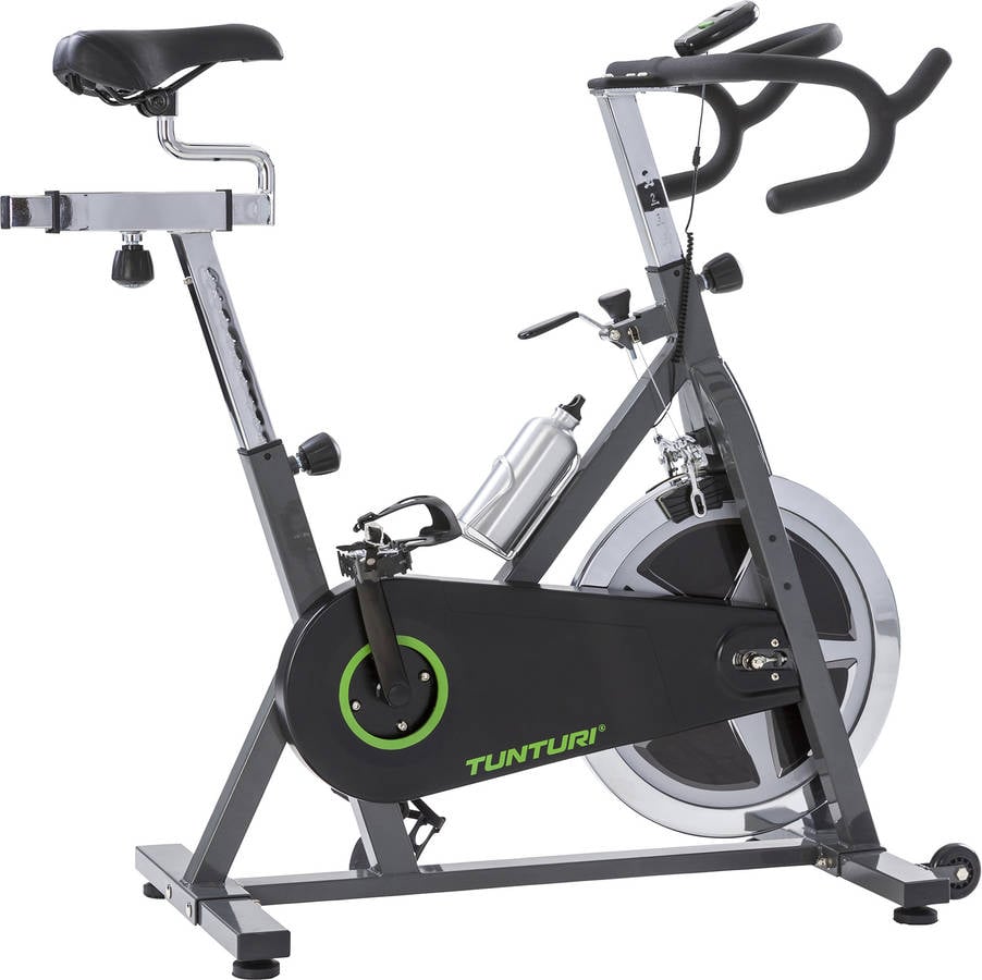 Bicicleta Estática TUNTURI S30 Cardio Fit (112x116x50cm - Negro)