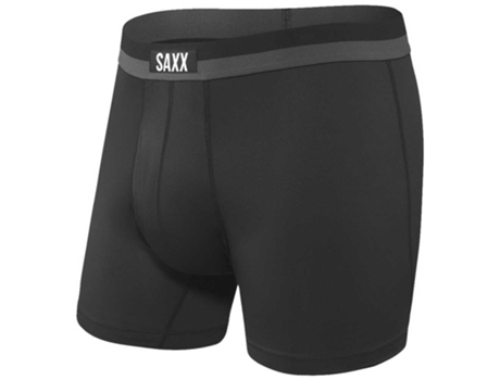 Ropa interior para Hombre SAXX UNDERWEAR Sport Mesh Fly Negro para Montaña (S)