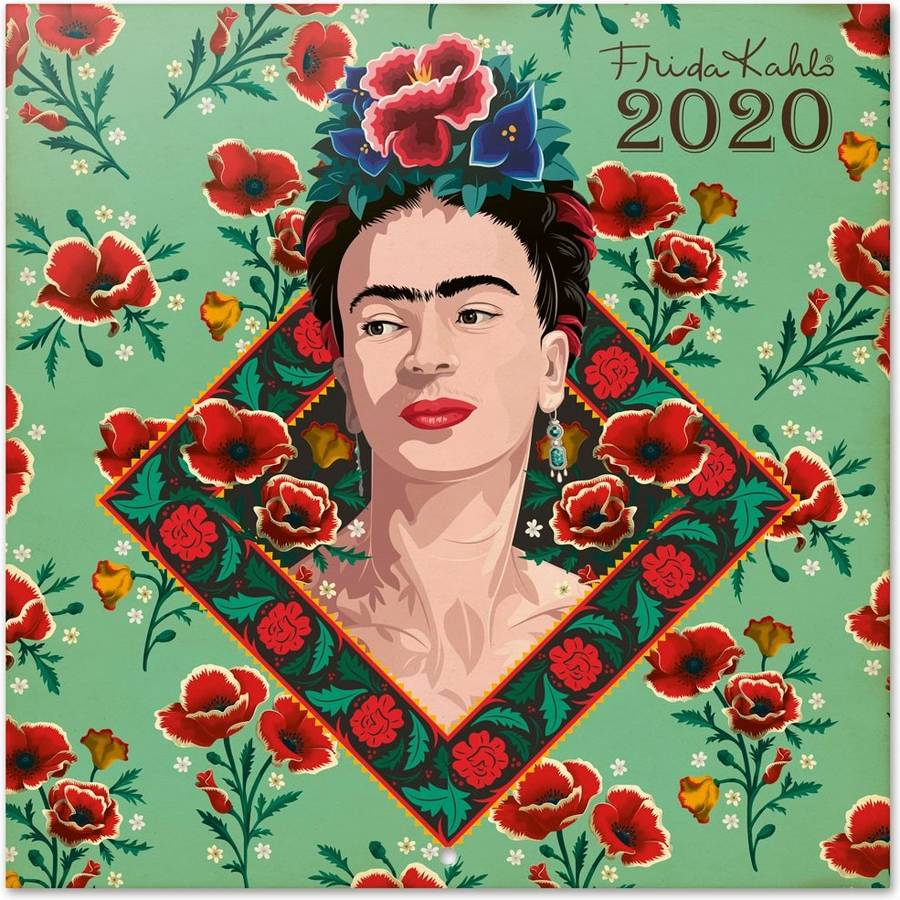 Erik Cp20043 Calendario de pared 2020 frida kahlo 30 x