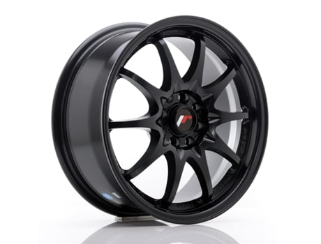 Llanta Japan Racing Jr5 16X7 Et 30 4X100 4X108 Cb 73,1 Negro