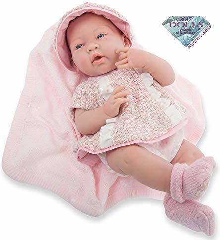 Muñeca JC TOYS La Newborn Real Girl (Edad Mínima: 4 Años - 14.57x7.99x6.73 cm)