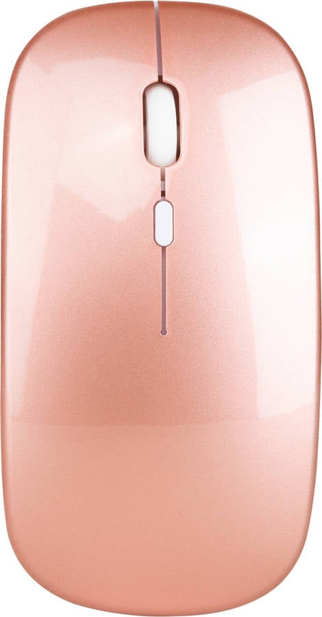 Ratón HXSJ 2.4G Ultra-Thin Silent (Inalámbrico - Rosa)