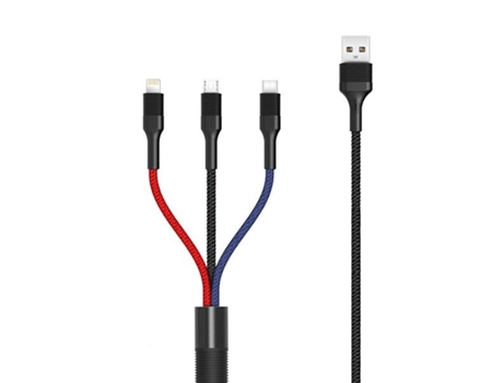 Cable Usb Ios Micro XO Nylon Multicolor