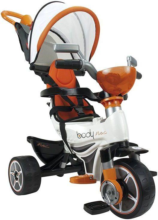 Injusa Triciclo Body max naranja para partir de 10 meses control parental 3254