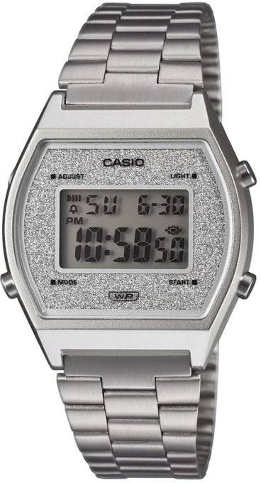 Reloj Digital CASIO Vintage Mujer (Acero y Resina - Plateado)