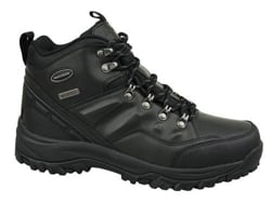 Zapatillas Deportivas SKECHERS Relment (Negro - Material Sintético, Cuero Natural- 46)