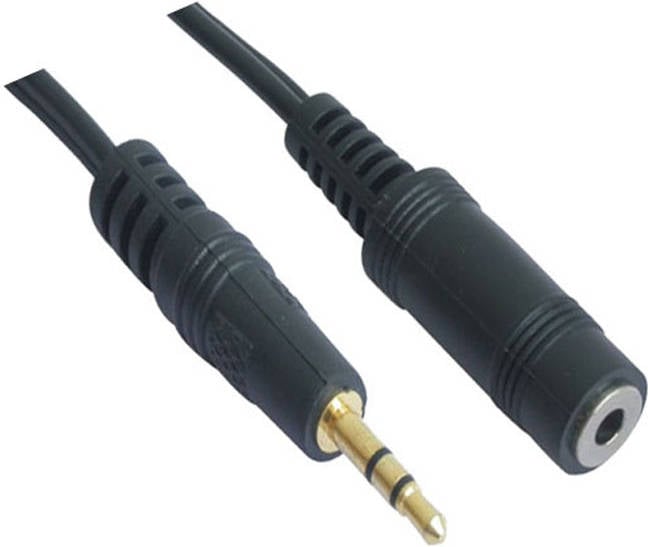 Cable Audio NANOCABLE (Jack 3.5 mm - 3 m - Negro)