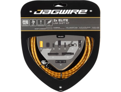 Kit JAGWIRE 2X Elite Link Shift Kit (Dorado - TU)