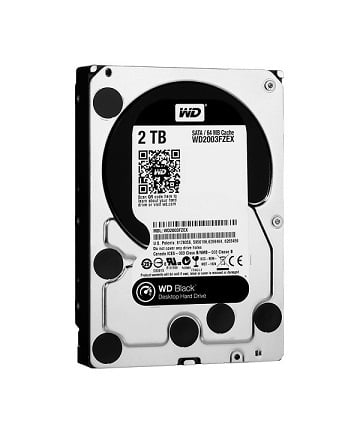 Disco HDD Interno WESTERN DIGITAL WD1003FZEX (2 TB - SATA - 7200 RPM)