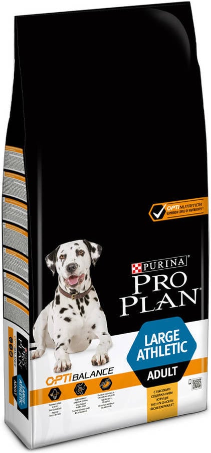 Pienso para Perros PURINA Pro Plan OptiBalance Large Athletic (14Kg - Seco - Razas Grandes - Adulto - Sabor: Pollo)