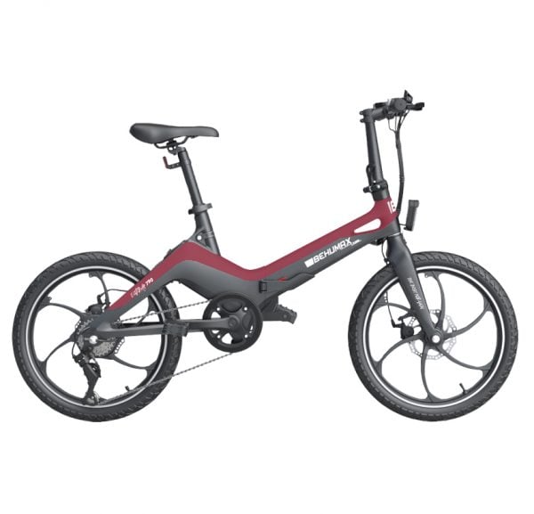 Bicicleta Eléctrica BEHUMAX E-Urban 790 Rojo (Autonomía: 35 Km - Velocidad Máx: 25 Km/h)