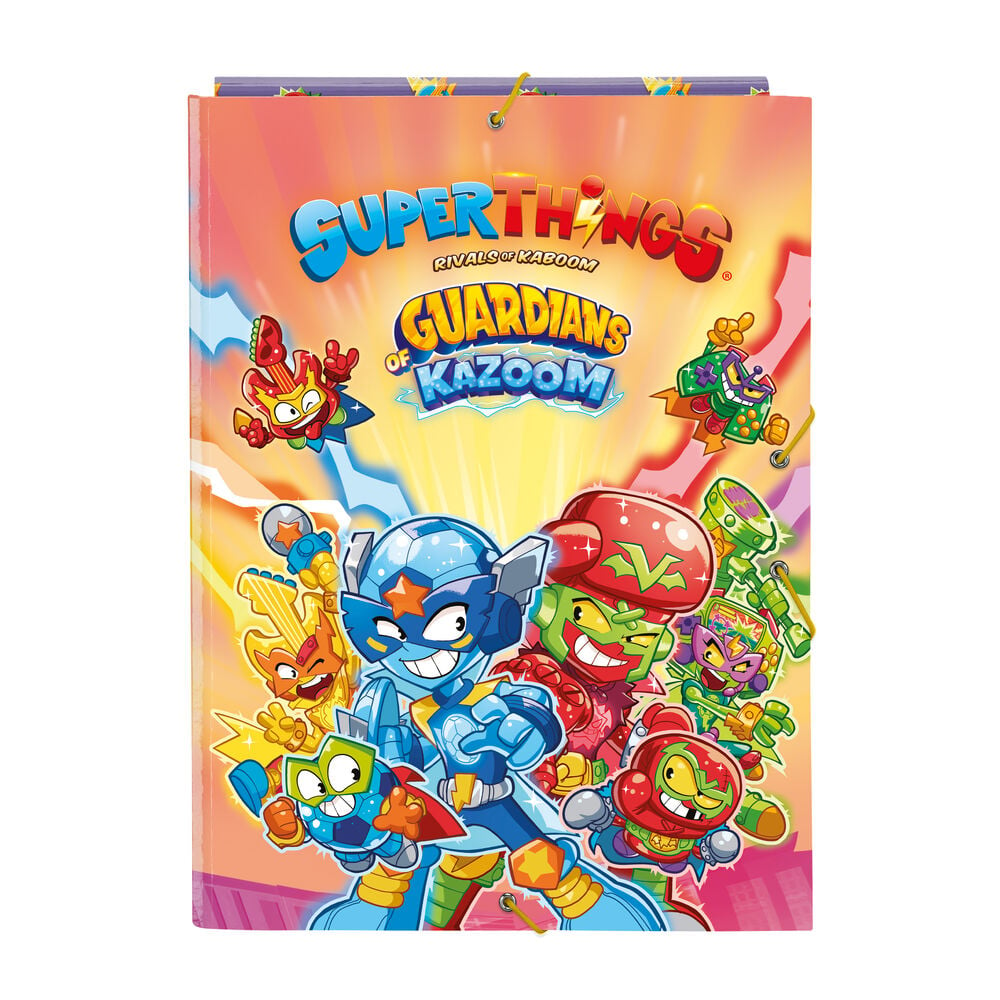 Safta Carpeta Folio 3 solapas superthings guardians of kazoom 26x335x25cm multicolor 512270068