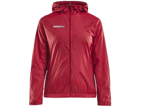 Abrigo para Mujer CRAFT Windbreaker Rojo para Fútbol (M)