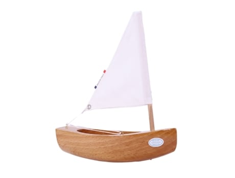 Barco TIROT (Madera - Beige - 17 cm)