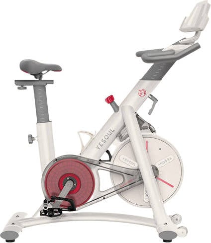 Bicicleta de Spinning YESOUL S3 (Blanco - Volante: 6.15 kg - Hasta: 100 kg)