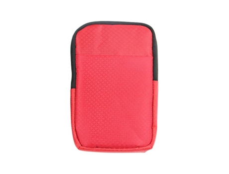 Funda para disco duro externo portátil (rojo)