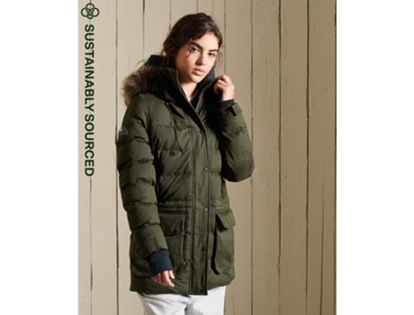 Parka SUPERDRY Mujer (Multicolor - 38)