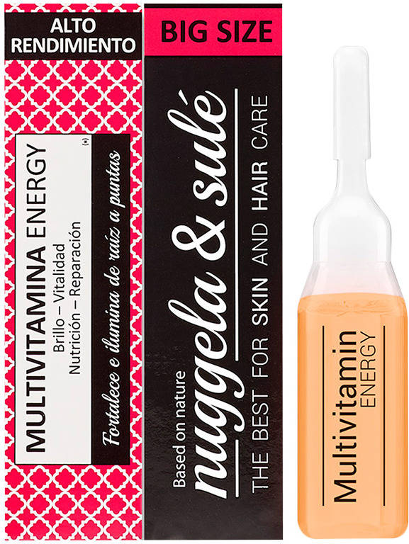 Ampollas NUGGELA & SULÉ Energy Multivitaminas (10 ml)