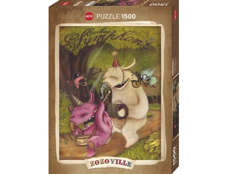 Puzzle 1500 Pcs Zozoville Cuckoo Symphony (9 años)