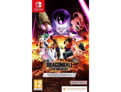 Dragon Ball: The Breakers Código de edición especial en una caja