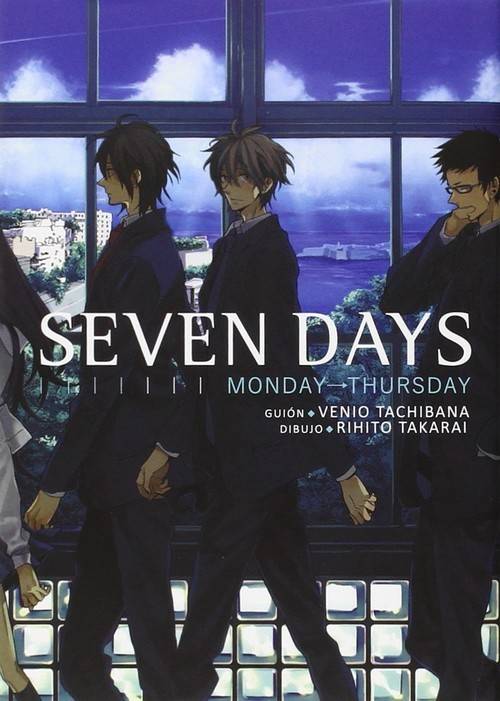 Seven Days Libro 1 de venio tachibana español vol. tapa