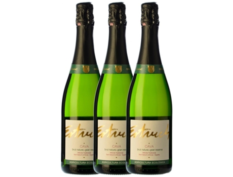 Espumante VELL Vell Estruch Clàssic Brut Nature Cava Reserva (0.75 L - 3 unidades)