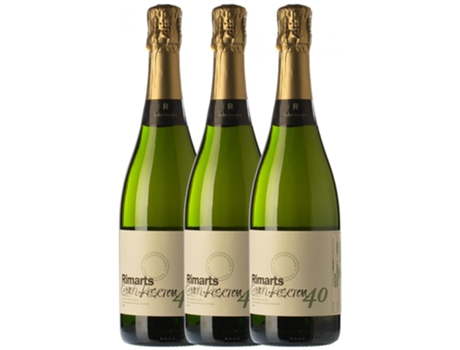 Espumante RIMARTS Rimarts 40 Cava Gran Reserva (0.75 L - 3 unidades)