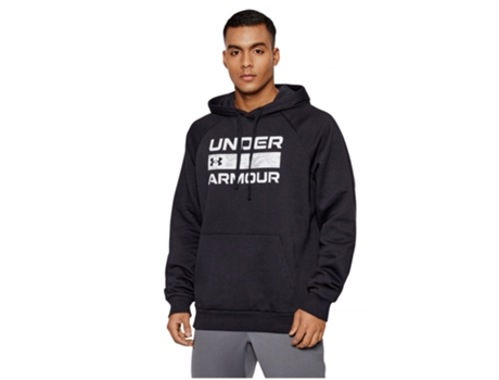 Abrigo UNDER ARMOUR Algodón Hombre (L - Negro)