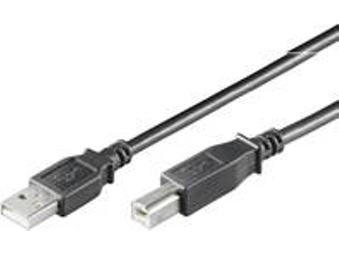 Cable GOOBAY (USB 2.0 - 1.8 m - Negro)