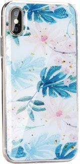 Carcasa Huawei P30 Pro FORCELL Floral Azul