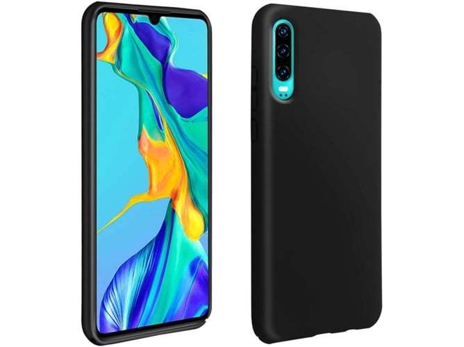 Carcasa Huawei P30 AVIZAR Silicona Negro