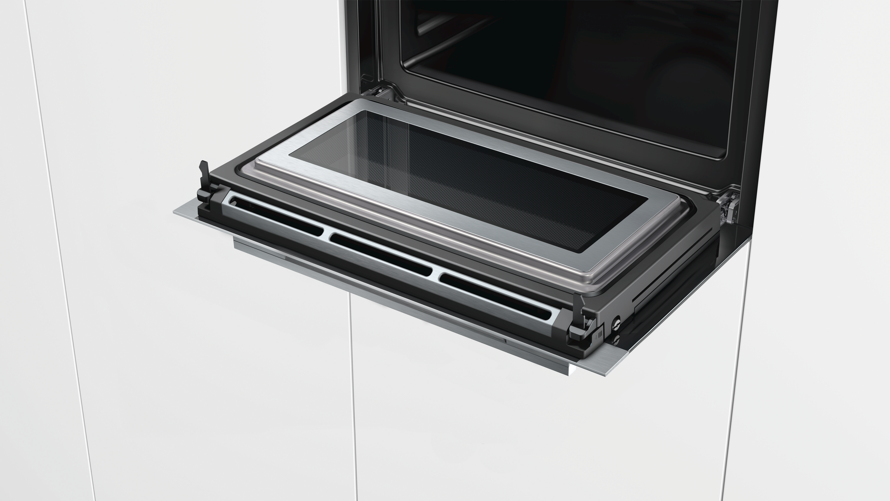 Horno a Vapor y Microondas SIEMENS CN678G4S6 iQ700 (45 L - 59.5 cm - Pirolítico - Inox)