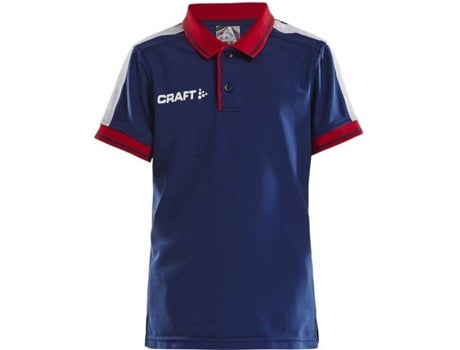 Polo de Hombre para Fútbol CRAFT Control Azul (122 / 128 cm)