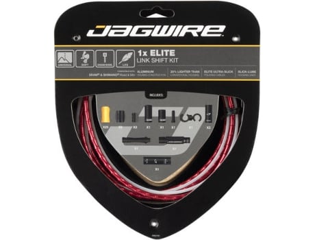 Kit JAGWIRE 1X Elite Link Shift Kit (Rojo - TU)