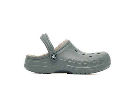 Zuecos de Niños CROCS Baya Lined Gris (34)