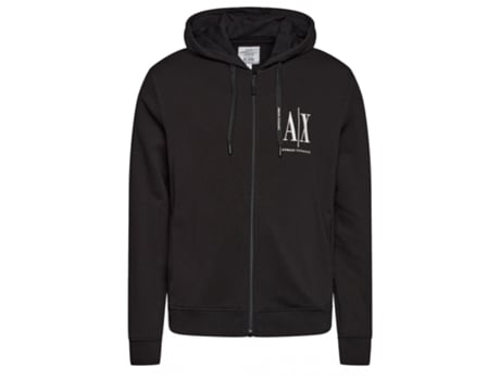 Sudadera ARMANI EXCHANGE Algodón Hombre (M - Negro)