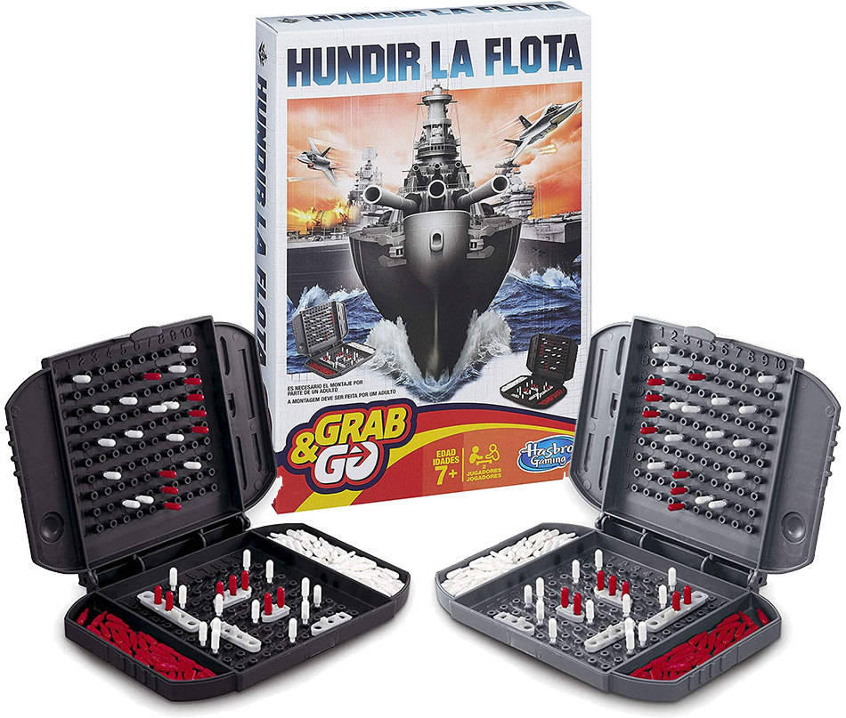 Juego Educativo HASBRO Hundir La Flota Viaje (Edad Mínima: 7 Años - 4,13 x 15,88 x 25,4 cm)