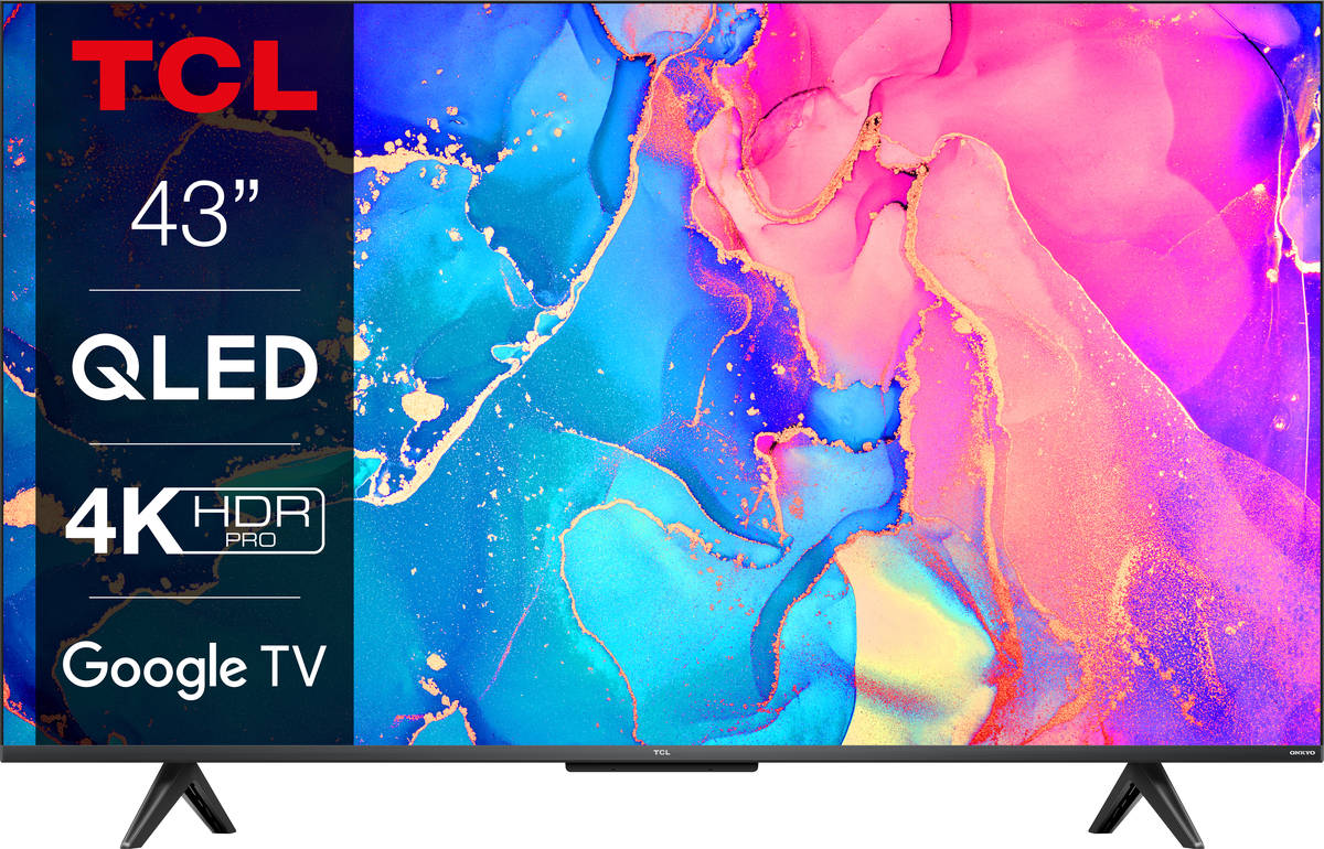 TV TCL 43C635 (QLED - 43'' - 109 cm - 4K Ultra HD - Smart TV)