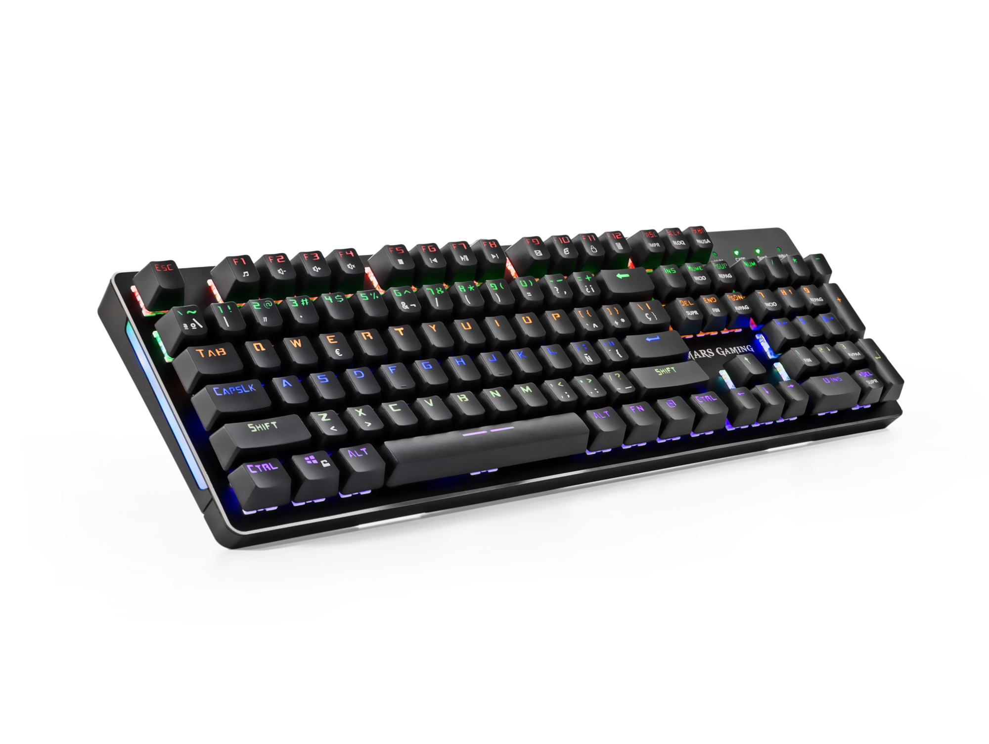 Teclado MARS GAMING MK4B (Con Cable - Teclado Numérico)