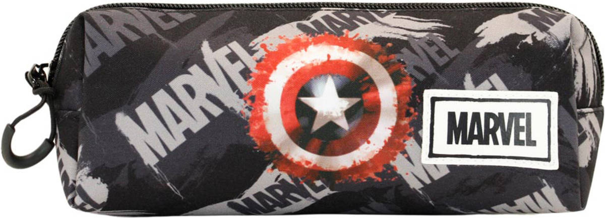 Estuche MARVEL Capitão (Negro)