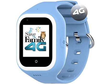 Reloj Savefamily Smartwatch Modelo Enjoy Color Azul para Niños